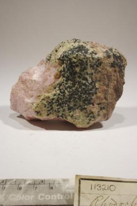 RHODOCHROSITE with Franklinite and WILLEMITE