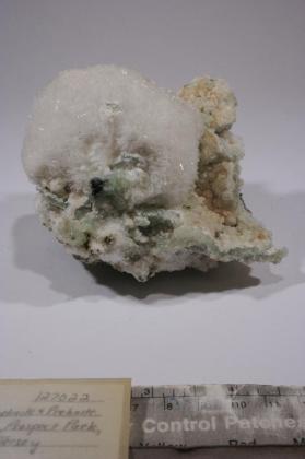 Mesolite with Gmelinite and PREHNITE