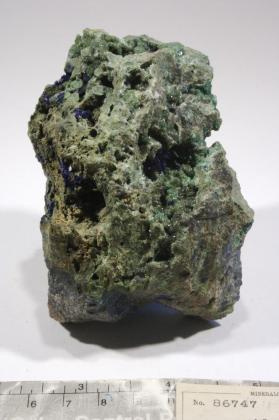 cuproadamite with Azurite