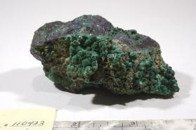 CUPRITE with MALACHITE