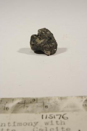 Antimony with CALCITE and Siderite and Stibnite