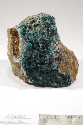 Rosasite with Hemimorphite