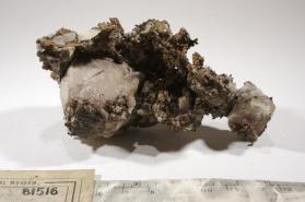 Copper with CALCITE and DATOLITE