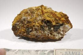 Copper with CERUSSITE and Galena and Goethite