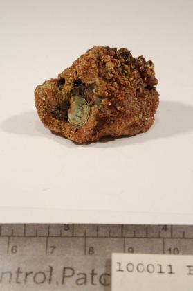 Vanadinite with Descloizite and Gold