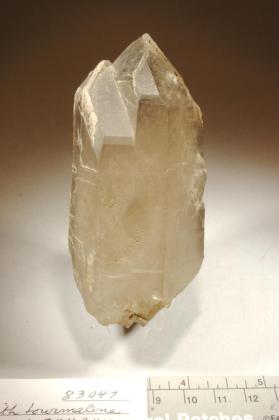 rock crystal with Tourmaline Group