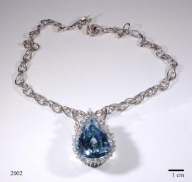 Blue Topaz Necklace