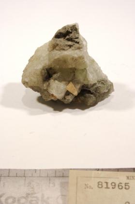 Greenockite with PREHNITE