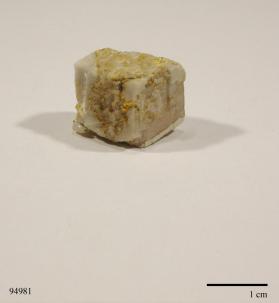 Gold with CALCITE
