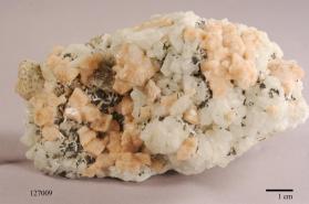 Gmelinite with DATOLITE and Laumontite and PREHNITE