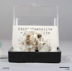 STIBIOTANTALITE with Albite and Microlite
