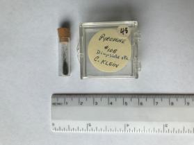 Pyroxene, diopside and Fe (clinopyroxene group)
