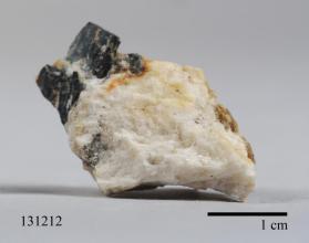 Columbite-(Fe) with Loellingite and Muscovite