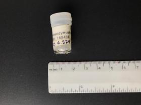 Praseodymium phosphate, synthetic
