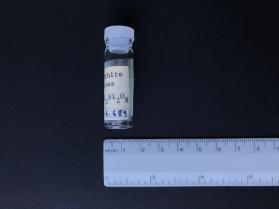 Anorthite glass