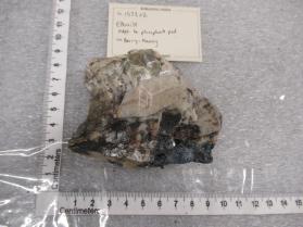 elbaite next to phosphate pod