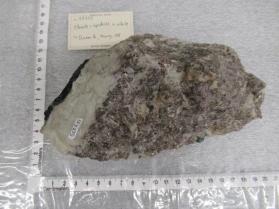 elbaite and lepidolite in albite