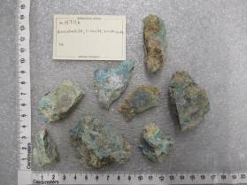 aurichalcite, linarite, smithsonite