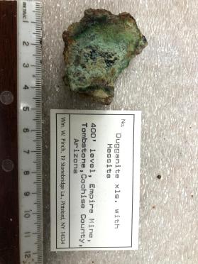 Dugganite xls with Hessite