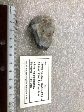 Denningite, Spiroffite, Tellurite, Tellurium