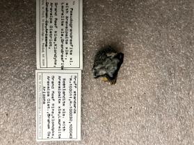 Pseudograndreefite xl with Aravaipaite xls, Laurelite xls, Grandreefite