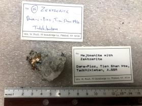 Hejtmanite with Zektzerite