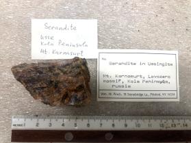 Serandite in Ussingite