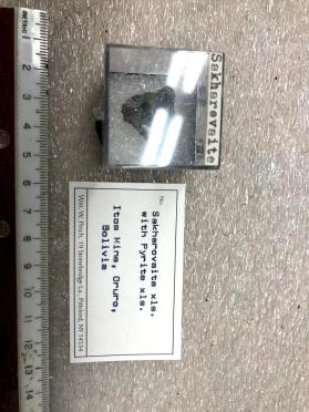 Sakharovaite xls. with Pyrute xls.