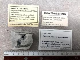 Pyrite xls. with Jordanite