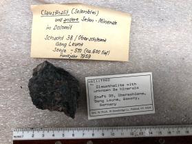 Clausthalite with unknown Se Minerals
