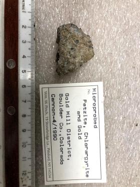 Petzite, Chlorargyrite and Gold