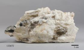 Columbite-(Fe) with Albite