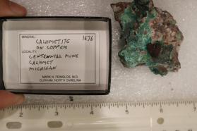 Calumetite with Copper
