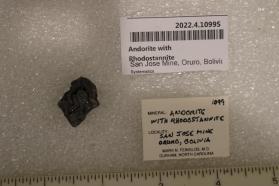 Andorite with Rhodostannite