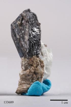 Tantalite-(Mn) with Albite