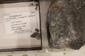 Coloradoite with Petzite, Silvanite, Altaite