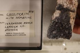 Cassiterite with Hematite