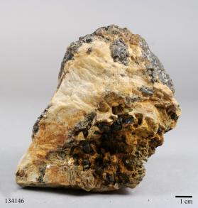 SPHALERITE with Albite and Muscovite and Quartz