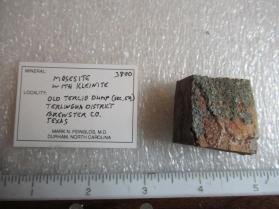 Mosesite with Kleinite