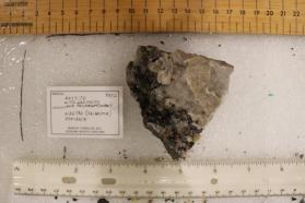 Petzite with Nagyagite