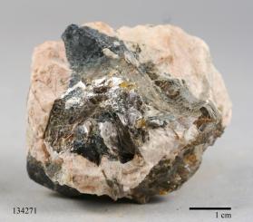 Columbite with cleavelandite and Muscovite