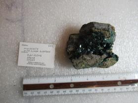 Malachite with Minor Dioptase