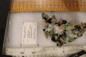 Babbingtonite with Prehnite