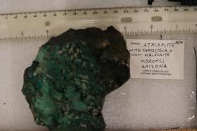 Atacamite with Malachite