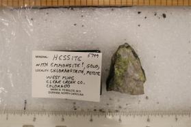 Hessite with Emmonsite Etc