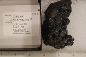 Galena with Sphalerite