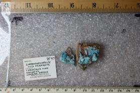 Zincowoodwardite (2 pieces)