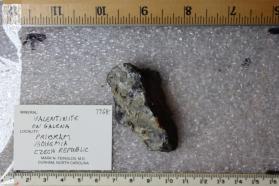 Valentinite with Galena