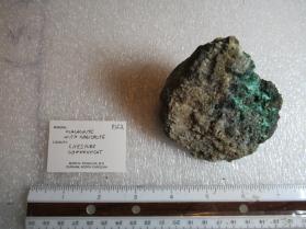 Malachite with Chalcocite