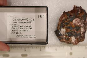 Cerianite-Ce with Hollandite